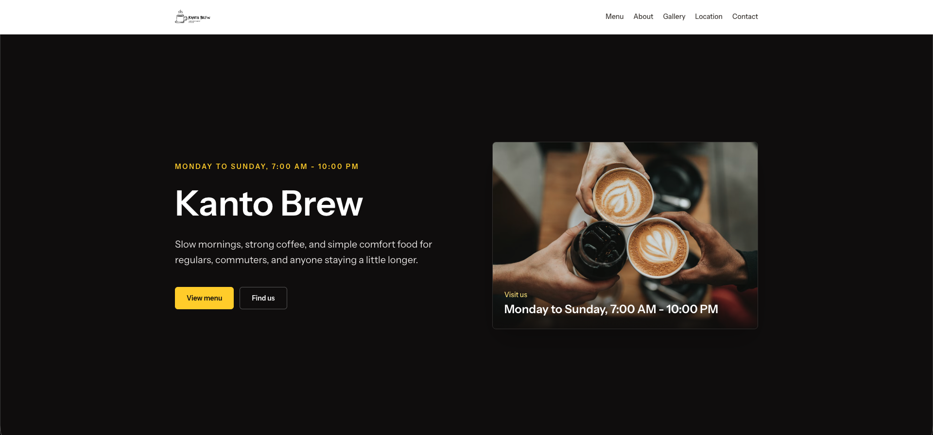 Kanto Brew preview